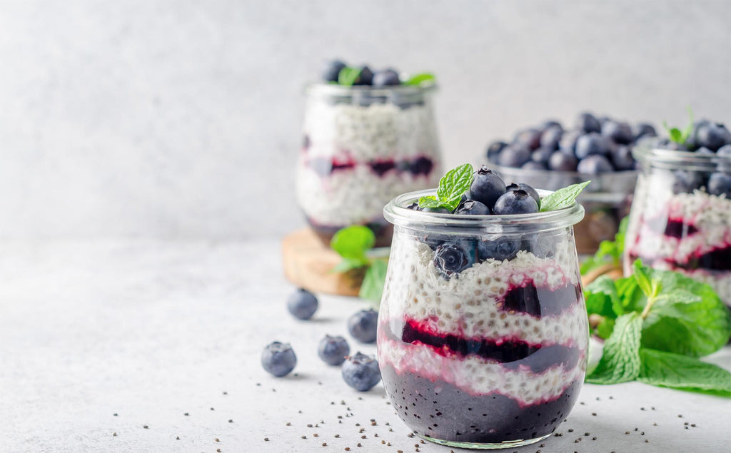 <b>Blaubeeren Bircher-Müsli</b>