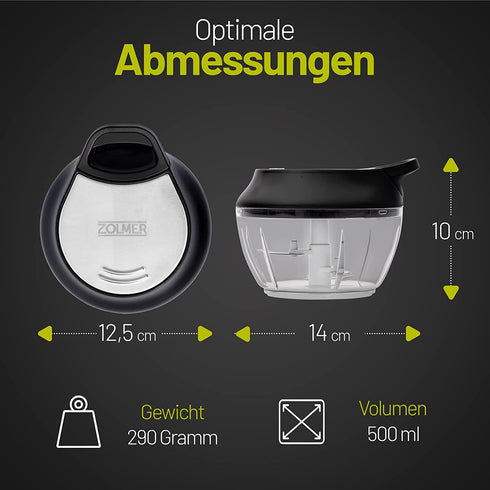 Multizerkleinerer mit Rührflügel