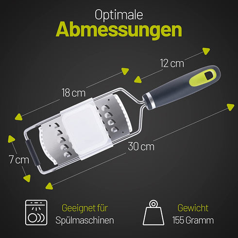 KÜCHENREIBE M TYP A MIT FINGERSCHUTZ