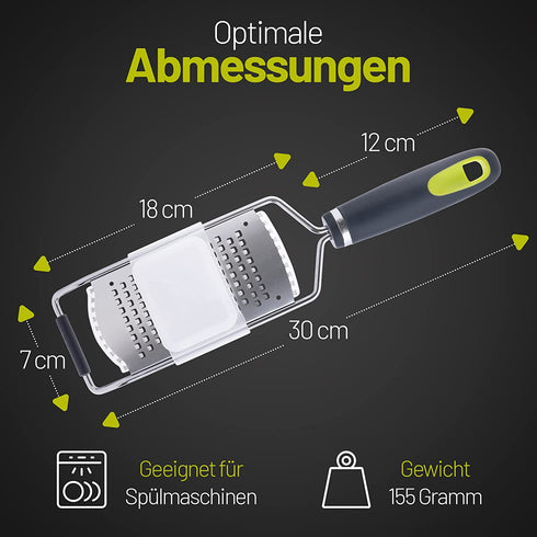 KÜCHENREIBE M TYP B MIT FINGERSCHUTZ