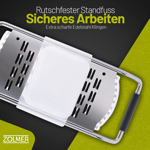 KÜCHENREIBE M TYP D MIT FINGERSCHUTZ