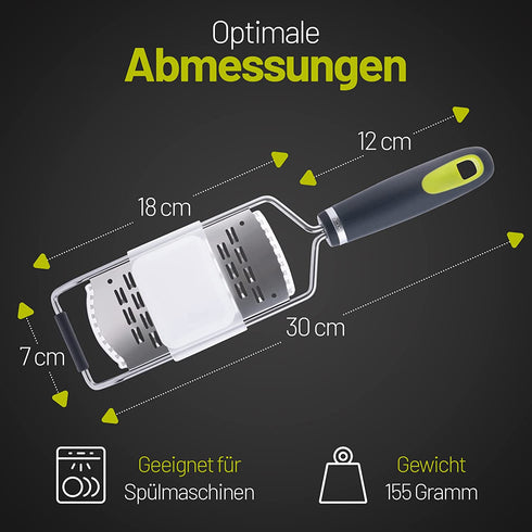 KÜCHENREIBE M TYP D MIT FINGERSCHUTZ