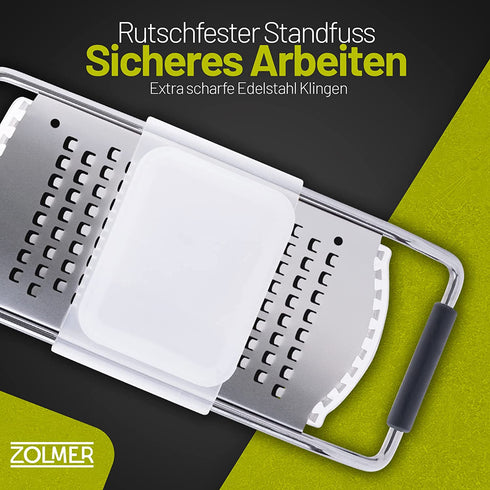 KÜCHENREIBE M TYP B MIT FINGERSCHUTZ