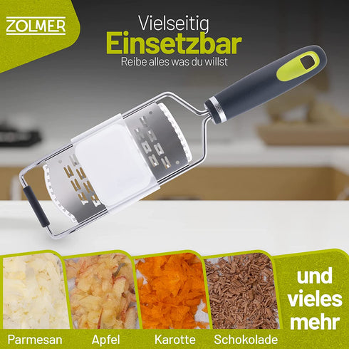 KÜCHENREIBE M TYP D MIT FINGERSCHUTZ