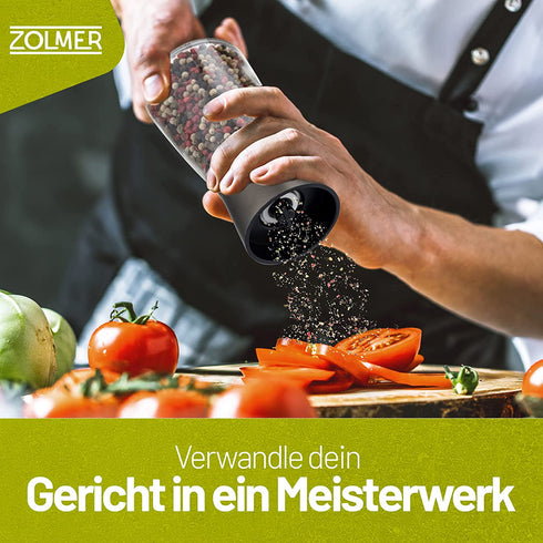 Gewürzmühlen 2er Set Gunmetal klein