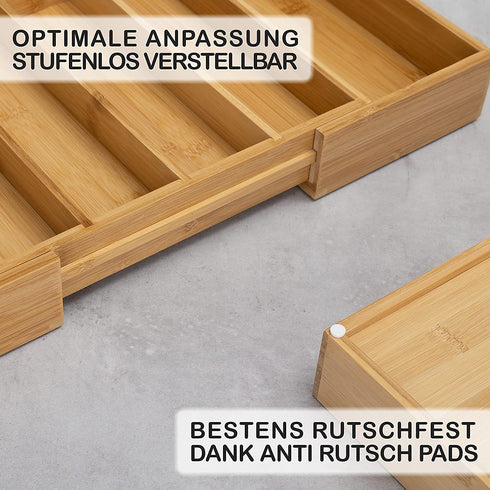 Bambus Schubladeneinlage M